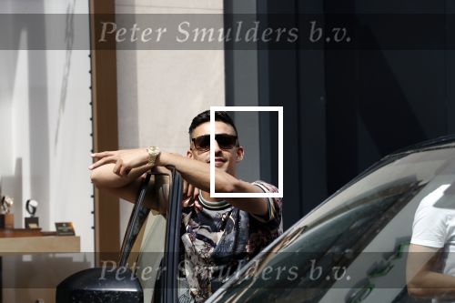 Amsterdam 28 mei 2018
Rapper Boef op de pc hooftstraat