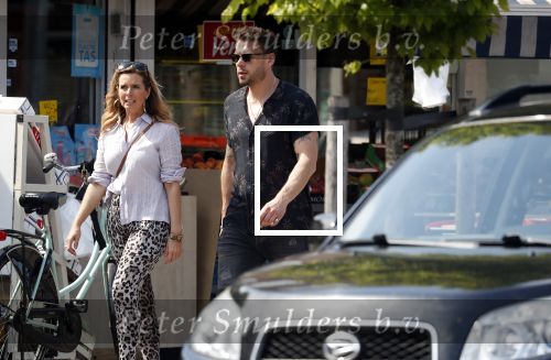 Amsterdam 21 mei 2018
Candy Dulfer met haar nieuwe vriend Rafael Nagelkerke. Candy heeft nieuw huis gekocht en Rafael heeft de sleutel.