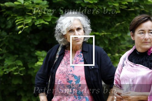Amsterdam 24 mei 2018
Begrafenis Natascha Emanuels op begraafplaats zorgvlied. Cilly Dartell met man