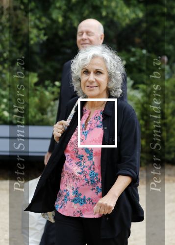 Amsterdam 24 mei 2018
Begrafenis Natascha Emanuels op begraafplaats zorgvlied. Cilly Dartell met man