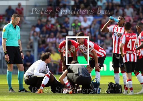 Eindhoven, 6 Mei 2018 
Laatste kompetitiewedstrijd PSV-FC Groningen, eindstand 0-0