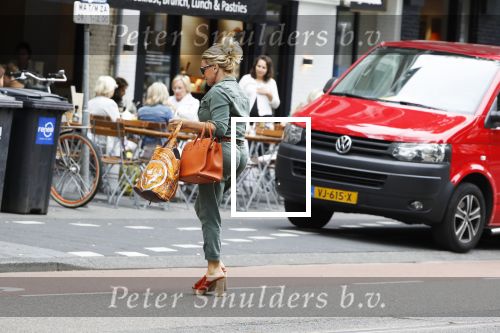Amsterdam 5 juni 2018
Connie Witteman in haar nieuwe Biro Karretje