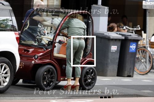 Amsterdam 5 juni 2018
Connie Witteman in haar nieuwe Biro Karretje