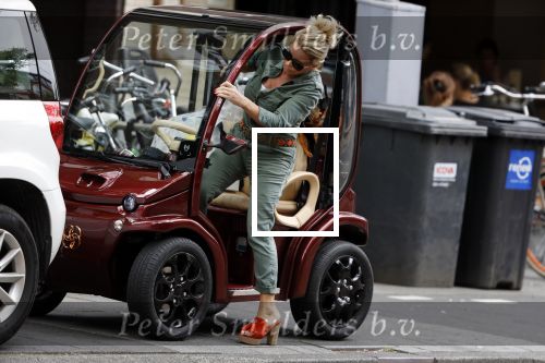 Amsterdam 5 juni 2018
Connie Witteman in haar nieuwe Biro Karretje