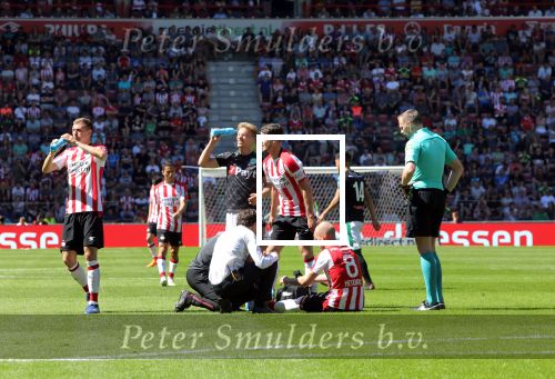 Eindhoven, 6 Mei 2018 Laatste kompetitiewedstrijd PSV-FC Groningen, eindstand 0-0.