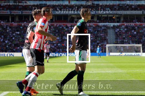 Eindhoven, 6 Mei 2018 Laatste kompetitiewedstrijd PSV-FC Groningen, eindstand 0-0.