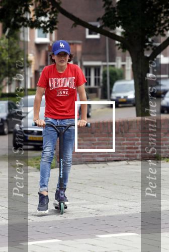 Amsterdam 23 mei 2018
Daniel de Vries op zijn step