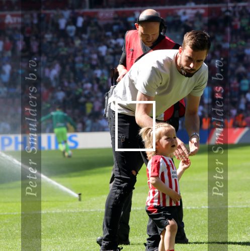 Eindhoven, 6 Mei 2018 Laatste kompetitiewedstrijd PSV-FC Groningen, eindstand 0-0.