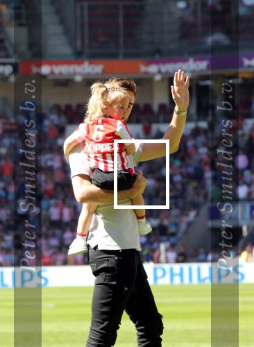Eindhoven, 6 Mei 2018 Laatste kompetitiewedstrijd PSV-FC Groningen, eindstand 0-0.