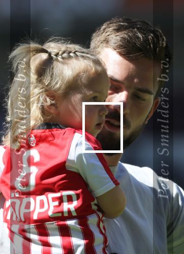 Eindhoven, 6 Mei 2018 
Laatste kompetitiewedstrijd PSV-FC Groningen, eindstand 0-0