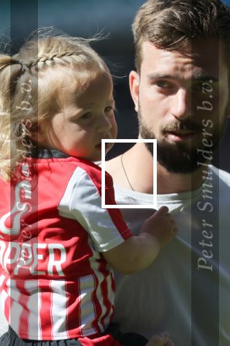 Eindhoven, 6 Mei 2018 
Laatste kompetitiewedstrijd PSV-FC Groningen, eindstand 0-0