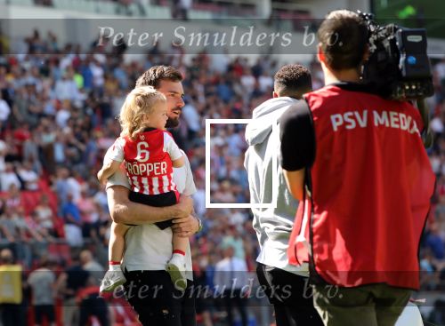 Eindhoven, 6 Mei 2018 Laatste kompetitiewedstrijd PSV-FC Groningen, eindstand 0-0.