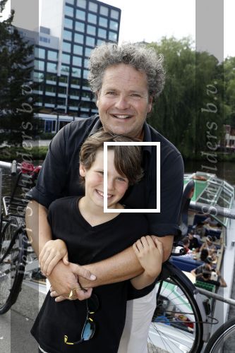 Amsterdam 7 juni 2018
Talkies terras award bij sushisamba in Amsterdam. Dirk Zeelenberg met zoon