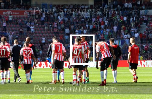 Eindhoven, 6 Mei 2018 Laatste kompetitiewedstrijd PSV-FC Groningen, eindstand 0-0.
