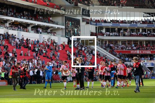 Eindhoven, 6 Mei 2018 Laatste kompetitiewedstrijd PSV-FC Groningen, eindstand 0-0.