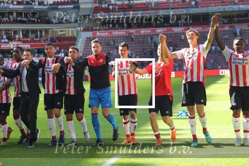 Eindhoven, 6 Mei 2018 Laatste kompetitiewedstrijd PSV-FC Groningen, eindstand 0-0.