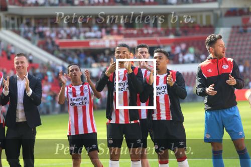 Eindhoven, 6 Mei 2018 Laatste kompetitiewedstrijd PSV-FC Groningen, eindstand 0-0.