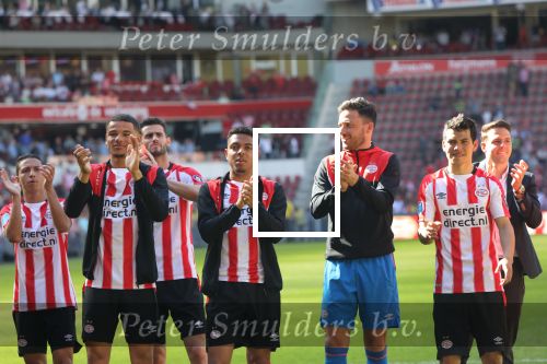 Eindhoven, 6 Mei 2018 Laatste kompetitiewedstrijd PSV-FC Groningen, eindstand 0-0.
