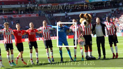 Eindhoven, 6 Mei 2018 Laatste kompetitiewedstrijd PSV-FC Groningen, eindstand 0-0.
