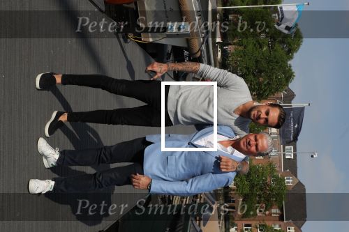 Amsterdam, 16 Mei 2018 Dries Roelvink en Dave Roelvink