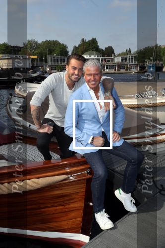 Amsterdam, 16 Mei 2018 Dries Roelvink en Dave Roelvink