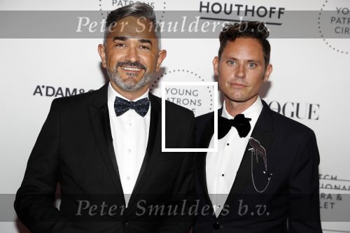 Amsterdam 1 juni 2018
Premiere Nationaal ballet in stopera.  Edwin Oudshoorn (rechts) met partner Nick Lynch