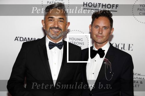 Amsterdam 1 juni 2018
Premiere Nationaal ballet in stopera.  Edwin Oudshoorn (rechts) met partner Nick Lynch