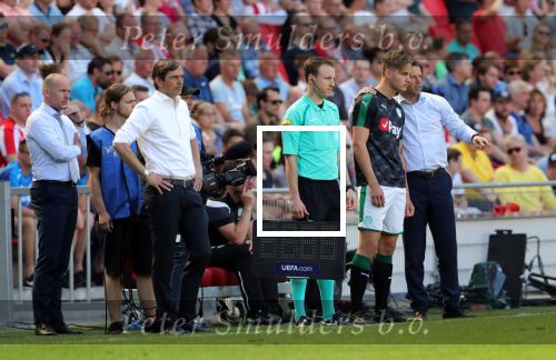 Eindhoven, 6 Mei 2018 
Laatste kompetitiewedstrijd PSV-FC Groningen, eindstand 0-0