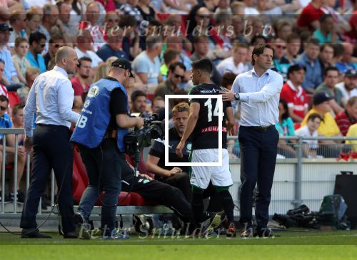 Eindhoven, 6 Mei 2018 
Laatste kompetitiewedstrijd PSV-FC Groningen, eindstand 0-0