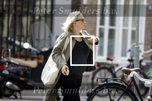 Amsterdam 5 juni 2018
Eva Jinek zwanger op de beethovenstraat.