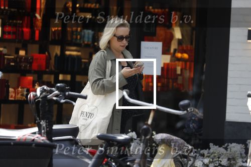 Amsterdam 5 juni 2018
Eva Jinek zwanger op de beethovenstraat.