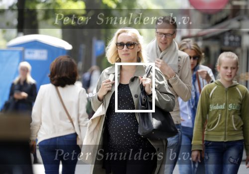 Amsterdam 5 juni 2018
Eva Jinek zwanger op de beethovenstraat.