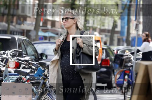 Amsterdam 5 juni 2018
Eva Jinek zwanger op de beethovenstraat.