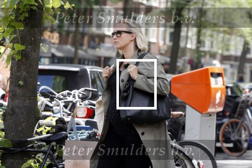 Amsterdam 5 juni 2018
Eva Jinek zwanger op de beethovenstraat.