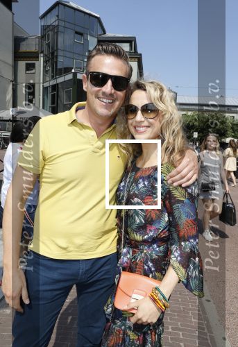 Amsterdam 7 juni 2018
Talkies terras award bij sushisamba in Amsterdam. Evelyne Leijten met vriend