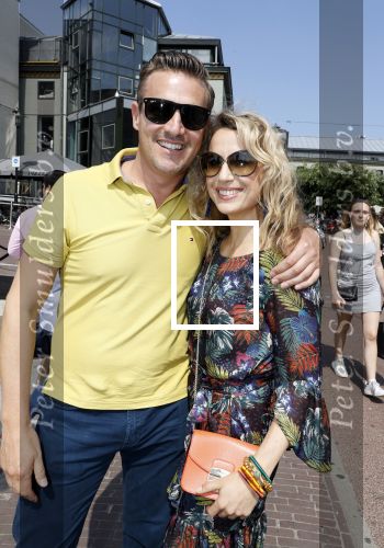 Amsterdam 7 juni 2018
Talkies terras award bij sushisamba in Amsterdam. Evelyne Leijten met vriend