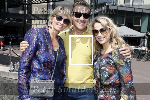 Amsterdam 7 juni 2018
Talkies terras award bij sushisamba in Amsterdam. Evelyne Leijten met vriend
