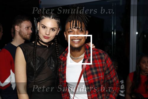 Amsterdam 24 mei 2018
FHM 500 uitreiking in de Adam Toren. Famke Louise en Ronnie Flex