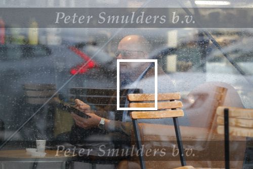 Amersfoort 8 juni 2018
Fred Teeven drinkt kopje koffie met een relatie bij de starbucks.