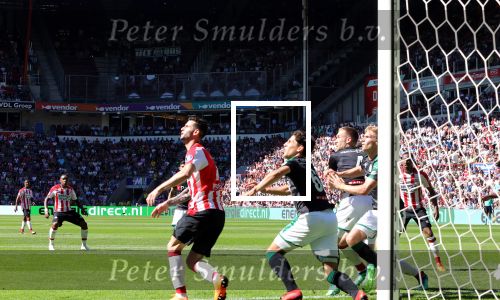 Eindhoven, 6 Mei 2018 Laatste kompetitiewedstrijd PSV-FC Groningen, eindstand 0-0.