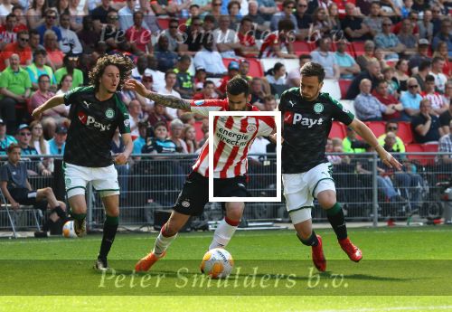 Eindhoven, 6 Mei 2018 
Laatste kompetitiewedstrijd PSV-FC Groningen, eindstand 0-0