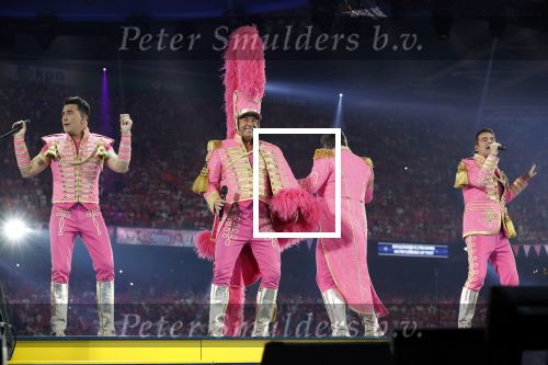 Amsterdam 26 mei 2018
Toppers in de Johan Cruijff arena met Jan Smit Gerard Joling Jeroen v d Boom en Rene Froger.
