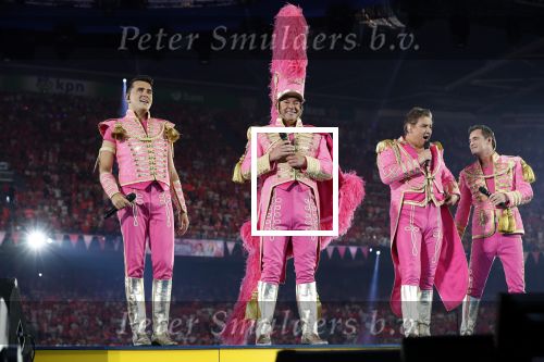 Amsterdam 26 mei 2018
Toppers in de Johan Cruijff arena met Jan Smit Gerard Joling Jeroen v d Boom en Rene Froger.