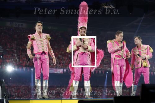 Amsterdam 26 mei 2018
Toppers in de Johan Cruijff arena met Jan Smit Gerard Joling Jeroen v d Boom en Rene Froger.