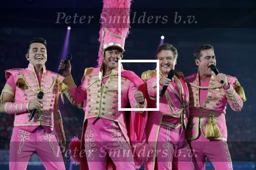 Amsterdam 26 mei 2018
Toppers in de Johan Cruijff arena met Jan Smit Gerard Joling Jeroen v d Boom en Rene Froger.