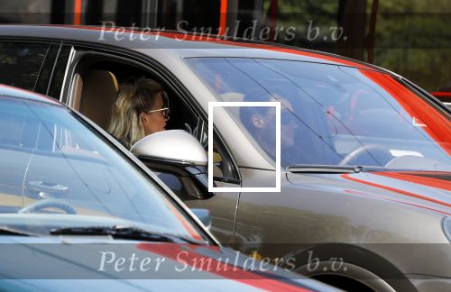 Amsterdam 6 juni 2018
Gigi Ravelli met haar man Roger Hodenius in hun porsche