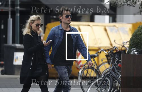 Amsterdam 10 april 2018
Gigi ravelli met haar man Roger Hodenius in Amsterdam zuid.