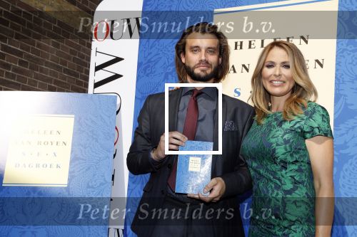 Amsterdam 7 juni 2018
Presentatie nieuwe boek Heleen v Royen in het college Hotel. Heleen met vriend Bart Meeldijk
