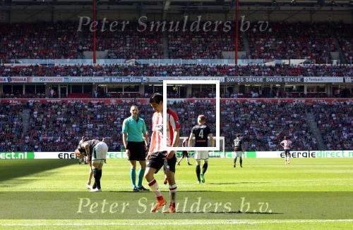 Eindhoven, 6 Mei 2018 Laatste kompetitiewedstrijd PSV-FC Groningen, eindstand 0-0.