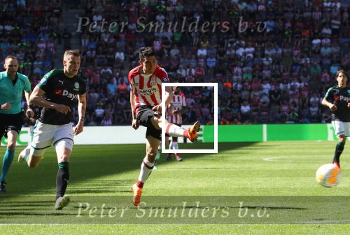 Eindhoven, 6 Mei 2018 
Laatste kompetitiewedstrijd PSV-FC Groningen, eindstand 0-0